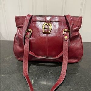 Etienne Aigner Leather Shoulder Bag